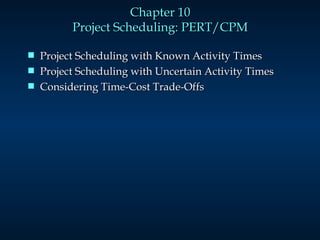 Pert cpm | PPT