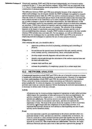IGNOU PERT CPM | PDF