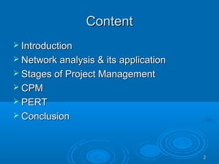 Project management Pert & cpm | PPT | Civil Engineering Industry ...