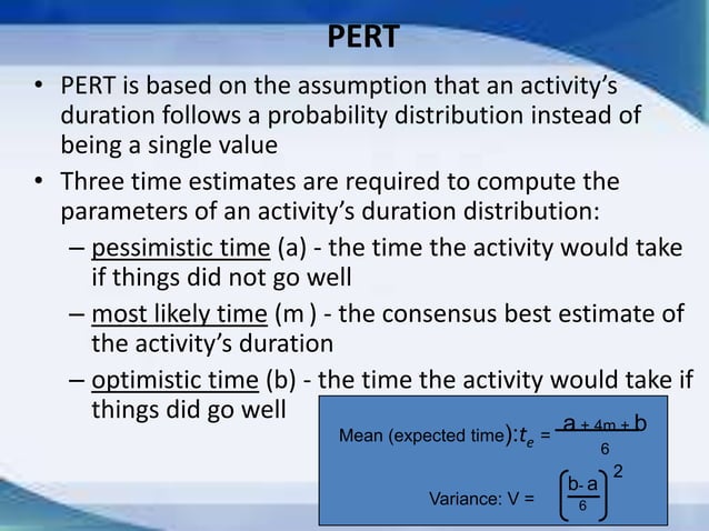 Pert,cpm, resource allocation and gert | PPTX