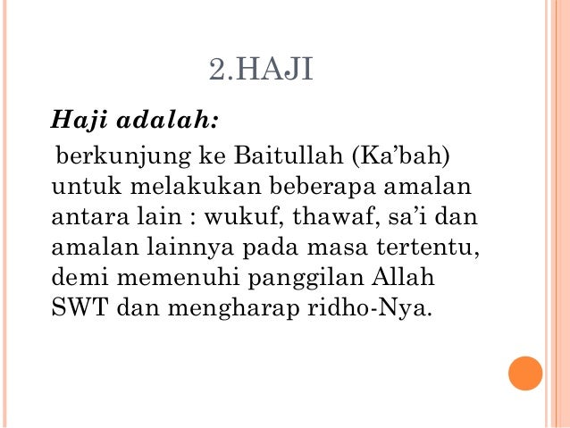 Dam Haji Dan Umroh Dam Haji Dan Umroh