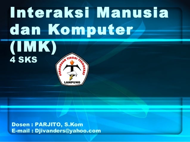 Interaksi Manusia Komputer Part 2 3