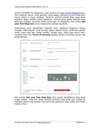 Pertemuan 2  Memulai Wordpress