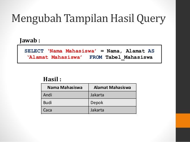 Database Introduction - Akses Data dengan SQL Server