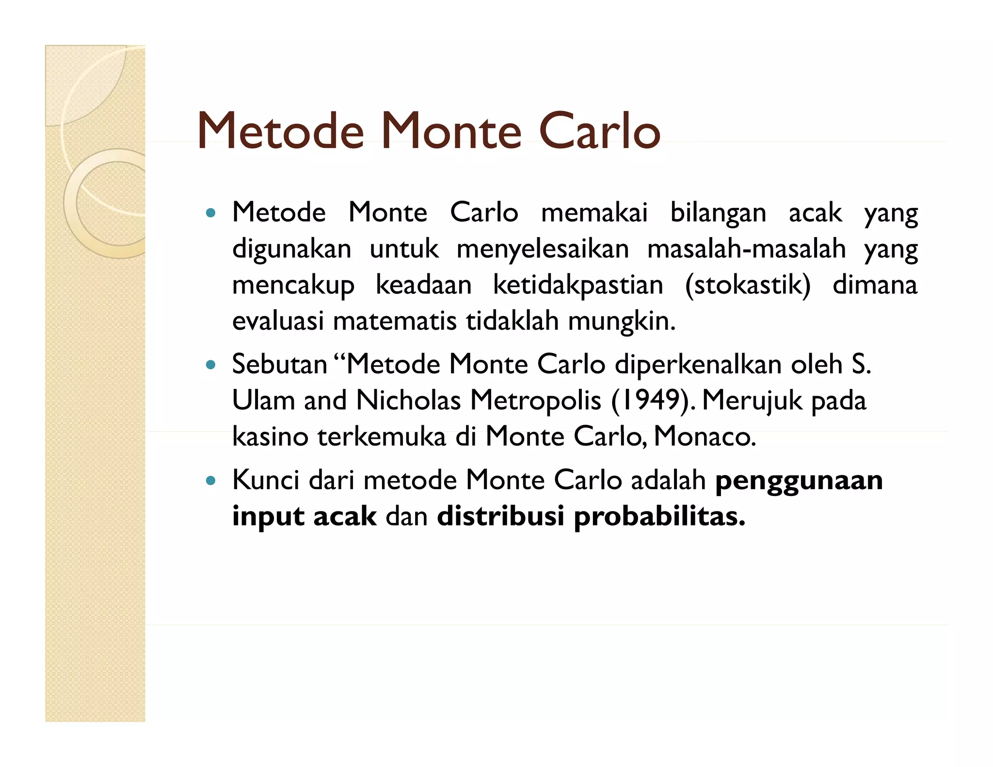 Simulasi - Pertemuan II