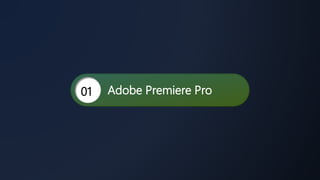 Adobe Premiere Pro
01
 