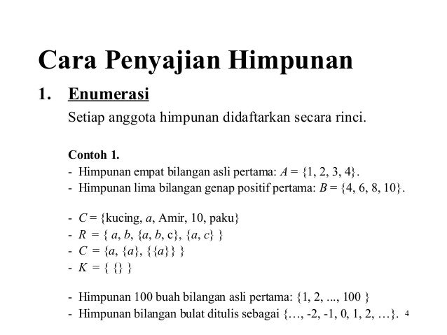 Pertemuan 02 teori dasar himpunan