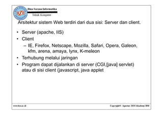 Pertemuan06 keamanansistemwww | PPT