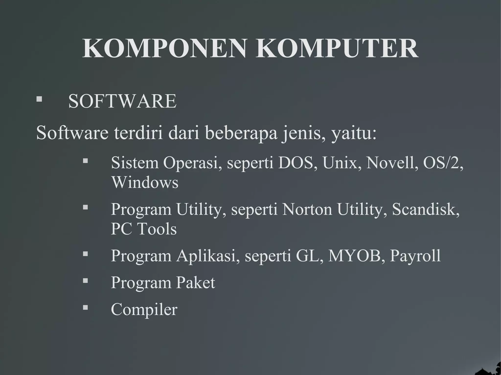 Materi Pemrograman Komputer | PPT