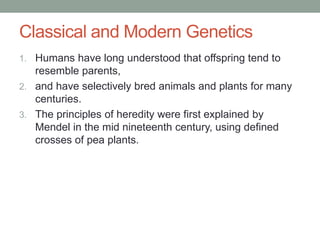 Pertemuan 1. history of genetics | PPTX