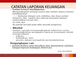 CATATAN LAPORAN KEUANGAN
101
Sumber : M.Yusuf Wibisana
 
