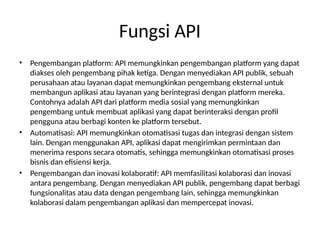 Pertemuan1-Apllication Programming Interface | PPT