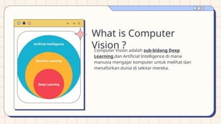 Pertemuan1 - Computer Vision (Pengenalan) | PPTX