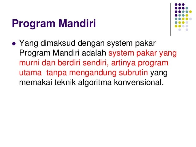 Pertemuan 1 konsep dasar sistem pakar