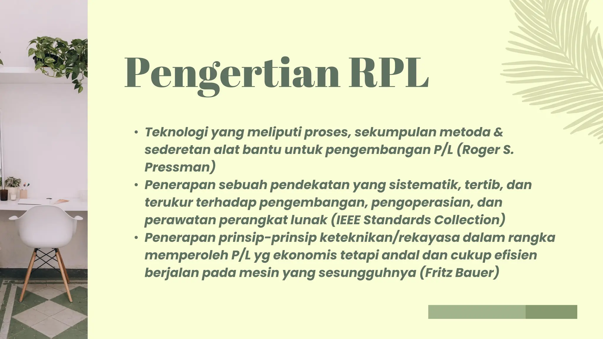 Part 1 - PENGENALAN Rekayasa Perangkat Lunak | PDF