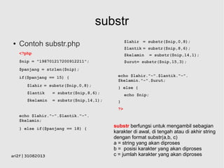 Pertemuan1 - PHP Dasar | PDF