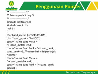 Pertemuan 10 Pointer dan Macro | PDF