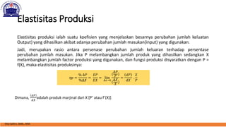 Pertemuan 12 differensial penerapan dalam bidang ekonomi | PDF
