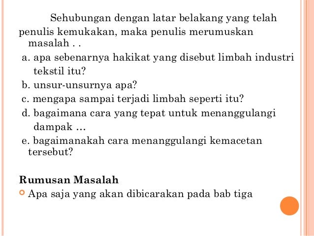 PENULISAN KARYA ILMIAH - Sistimatika Penyusunan Proposal 
