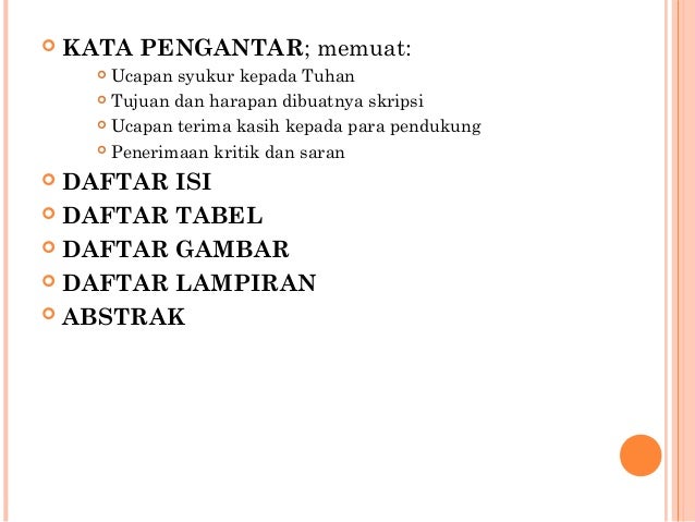 PENULISAN KARYA ILMIAH - Sistimatika Penyusunan Proposal 
