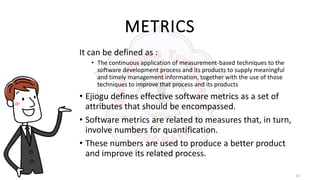 Software Productivity Measurement | PPTX