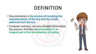 Software Testing Documentation | PPTX