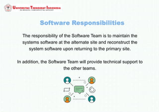 Pertemuan 15 disaster recovery plan | PDF