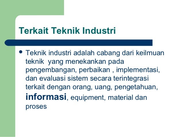 Persyaratan sistem teknologi perdagangan