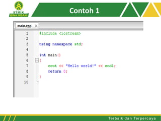 Pertemuan 1 Pengenalan CodeBlocks (CB) | PDF