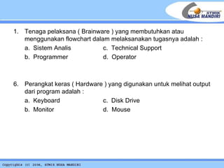 Operator Brainware Pertemuan1 ok | PPT