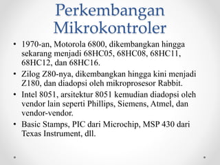 Pertemuan 2.1 perkembangan teknis | PPTX