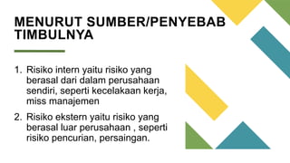 Jenis risiko, risiko pemasaran dan pengambilan keputusan.pptx