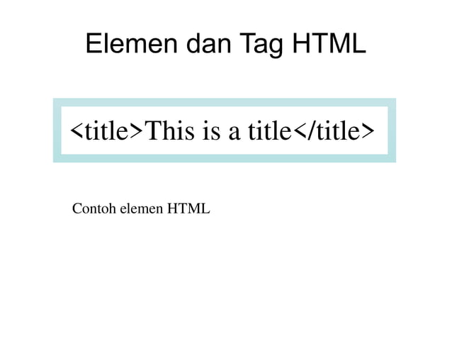 Materi Dasar-Dasar HTML (struktur, elemen, tabel, formulir).pptx