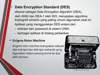 Pertemuan 2&3 - Dasar2 Keamanan Encyption | PPT