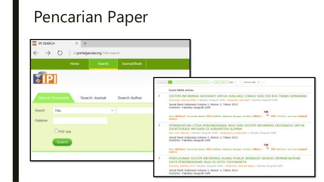 Pertemuan ke 2 – Penggunaan Digital Library (April 2018)