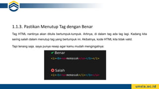 Pertemuan 2 - Mengenal Tag, Elemen, dan Atribut dalam HTML.pdf