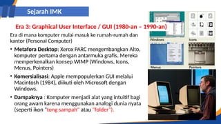 Gui Era Computer Comprehensive Overview of Human-Computer Interaction: History ...