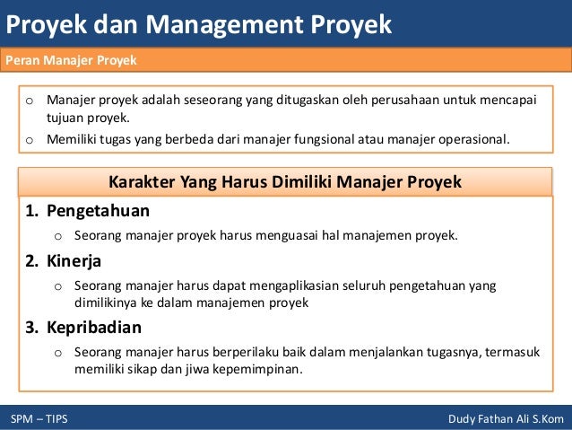 Software Project Management - Pengenalan Manajemen Proyek