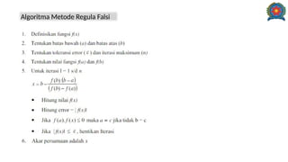 Comprehensive Analysis of Numerical Methods for Root Finding: Bisection ...