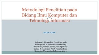 Pertemuan 2 Pengantar Metodologi Penelitian.pptx