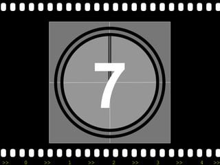 >> 0 >> 1 >> 2 >> 3 >> 4 >>
7
 