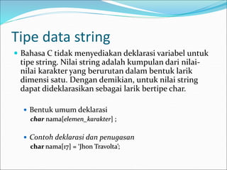 Elemen Dasar C++ | PPT