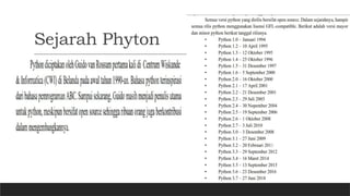 Comprehensive Introduction to Python Programming Language and Its ...