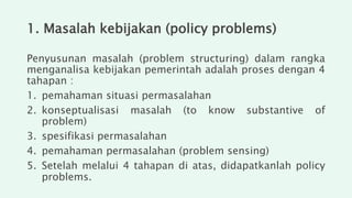 Materi Perkuliahan Analisis Kebijakan Publik | PPTX