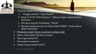 Pertemuan 3 kata | PPTX