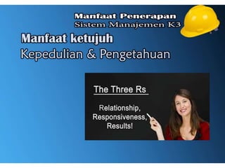 Manfaat Penerapan Sistem Manajemen K3 | PPT