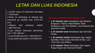 Pertemuan 3 Letak Dan Luas Indonesia