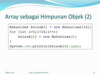 String Dan Array | PDF