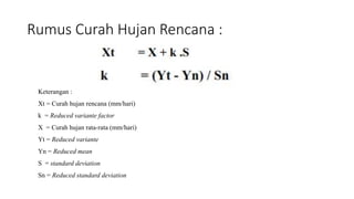 membahas mengenai hidrologi dan hidrogeologi | PDF