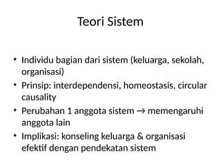 Teori Social Change, Ekologi dan Sistem dalam Analisis Pengubahan ...